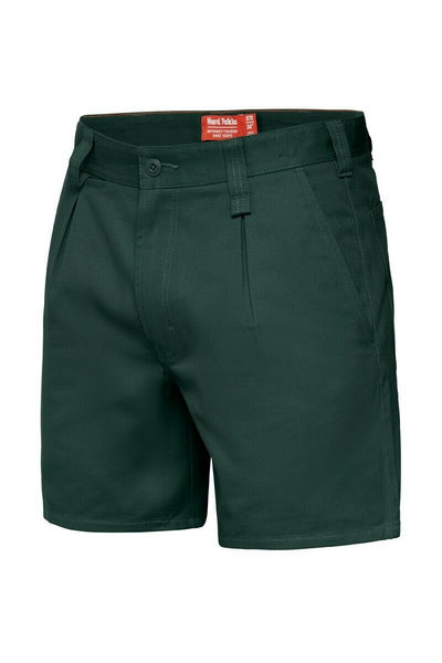 Hard Yakka Drill Short Belt Loop Shorts Cotton Work Tough Trade Y05350- Bannav S Bannav LLC